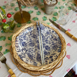 NEW! Chinoiserie Bleu Paper Dinner Napkins – Pack of 40