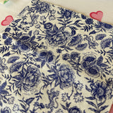 NEW! Chinoiserie Bleu Paper Dinner Napkins – Pack of 40