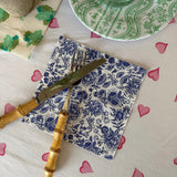NEW! Chinoiserie Bleu Paper Dinner Napkins – Pack of 40