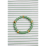 Fresh Sage Bamboo Stretch Bracelet