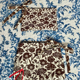 Roomy Leather Clutch, STRAWBERRY