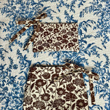 Roomy Leather Clutch, CLOVER