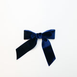 Delora Velvet Bow