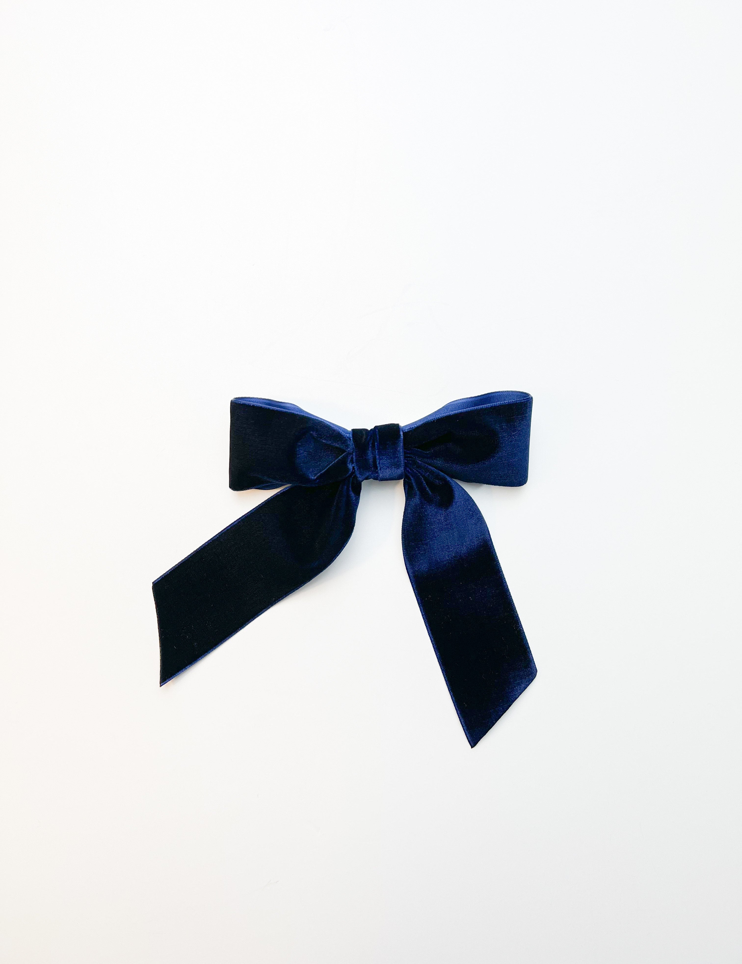 Delora Velvet Bow