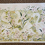 Heron Pinks, Original 22x30