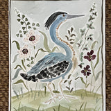 Indigo Blue Heron, Original 16x20