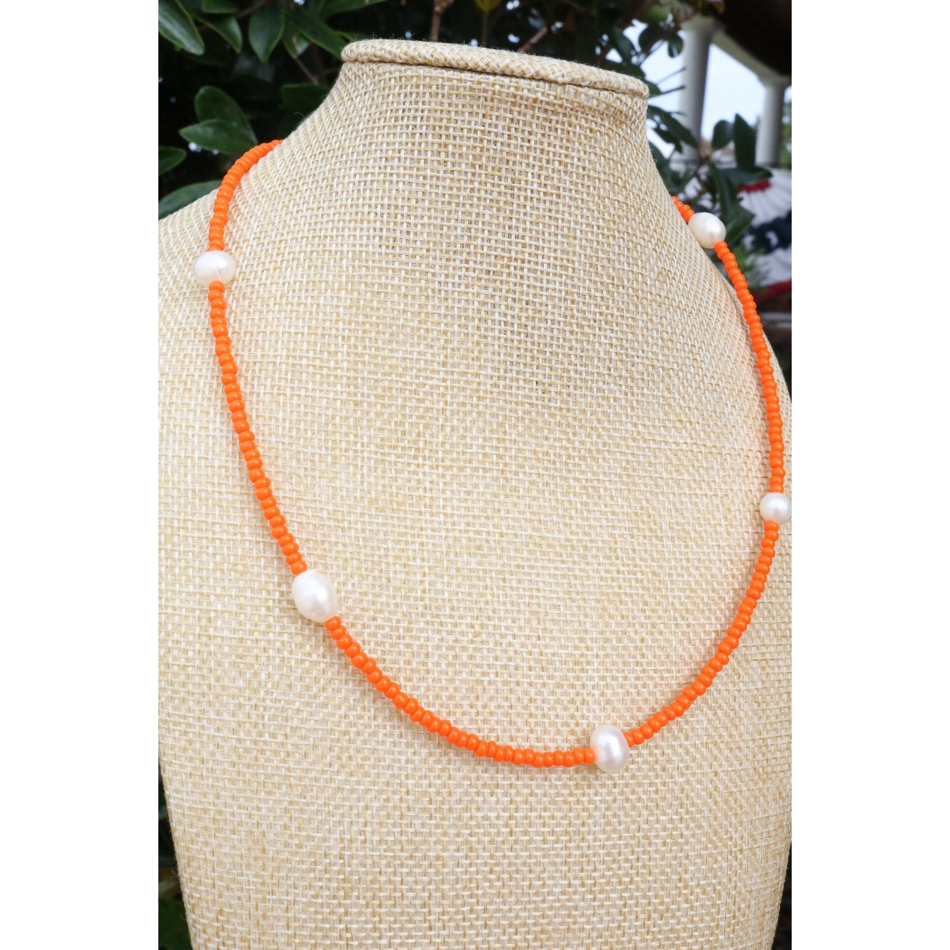 Kick Off Pearl Choker Necklace