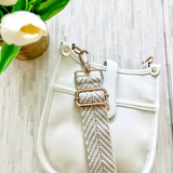 Mini Crossbody Bag - White