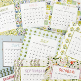 2026 Desk Calendar, Pattern Edition