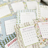 2026 Desk Calendar, Pattern Edition