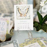 2026 Desk Calendar, Butterfly Edition