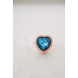 Crystal Heart Ring