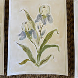 Iris Study, Original 9x12