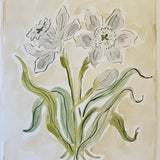 Ivory Garden, Original 9x12
