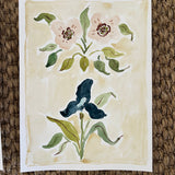 Heirloom Blooms, Original 9x12