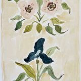 Heirloom Blooms, Original 9x12