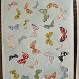 Butterfly Aqua, Original 16x20