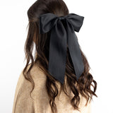 Oversized Bailee Matte Satin Bow