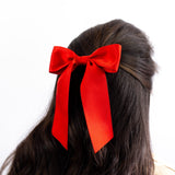 Bailee Matte Satin Bow