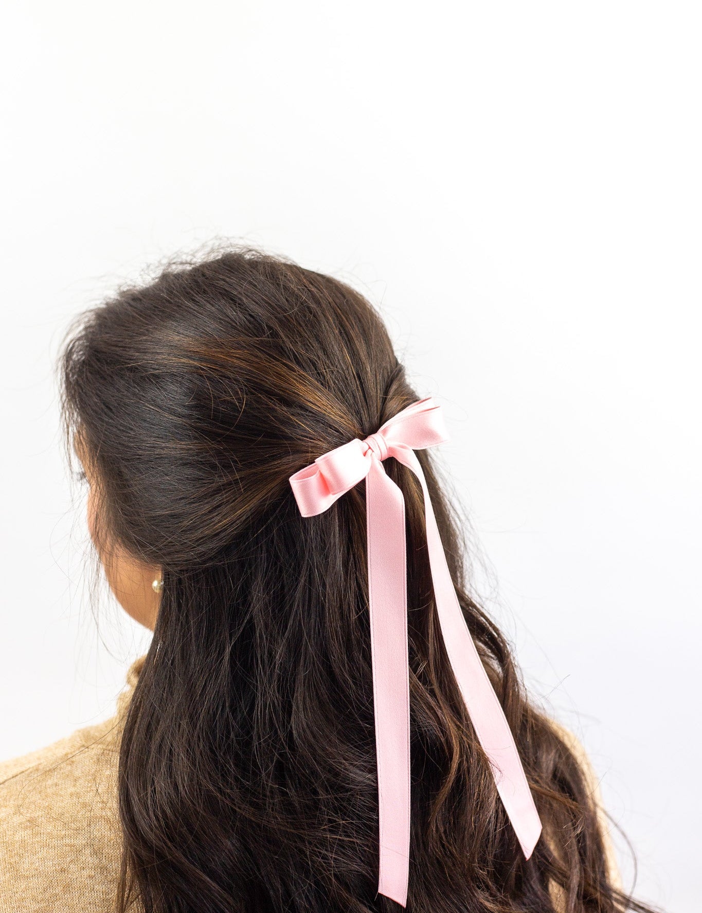 Micro Alice Matte Satin Bow