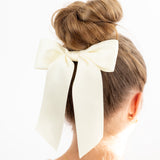 Bailee Matte Satin Bow