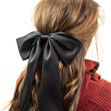 Oversized Bailee Matte Satin Bow