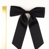 Oversized Bailee Matte Satin Bow