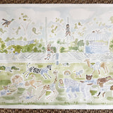 Football Zoo, Original 30x22