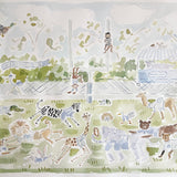 Football Zoo, Original 30x22