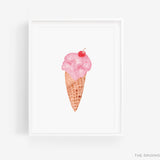 Ice Cream Art Print