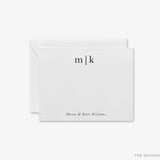 Initial Monogram Flat Notes