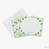 Irish Clover Shamrock Flat Notes