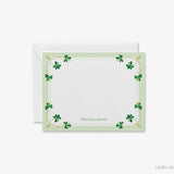 Irish Clover Shamrock Flat Notes