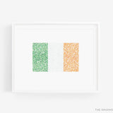 Irish Flag Art Print