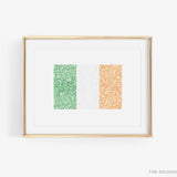 Irish Flag Art Print