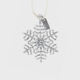 Snowflake hanging ornaments