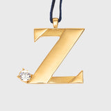 Monogram Hanging Ornament Z