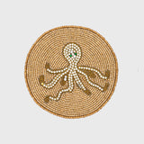 Octopus coaster, set of four