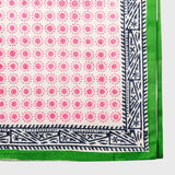 Dot print tablecloth, pink