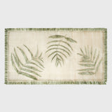 Straw frond table runner