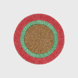 Bright stripe coasters