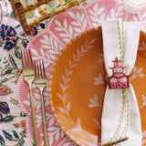 Pink Pagoda Napkin Ring