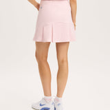 Knit Pleat Back Skort