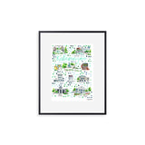 "Kalamazoo, MI" Fine Art Print