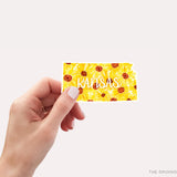 Kansas Sunflower Vinyl Sticker