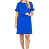 Kimberly Dress - Solid Royal