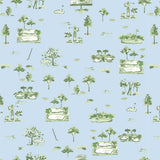 Kyger Blue Fabric