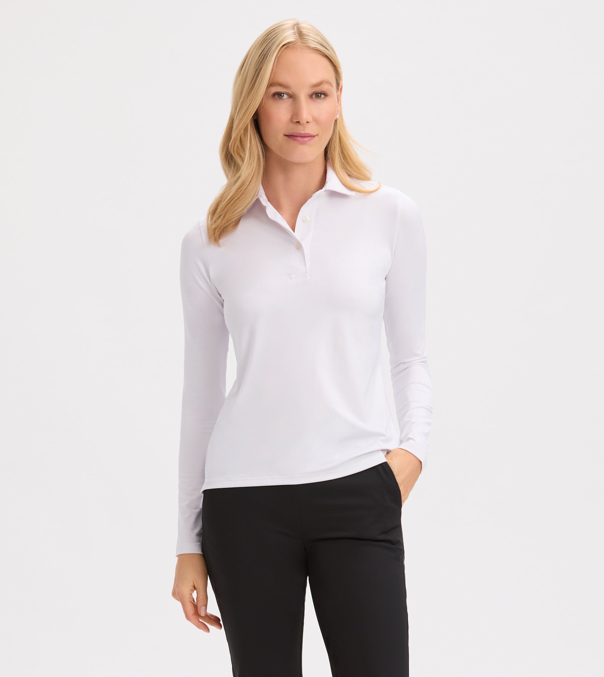 Long Sleeve Performance Polo
