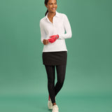Long Sleeve Stretch Polo