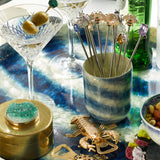 Stripey bee swizzle sticks